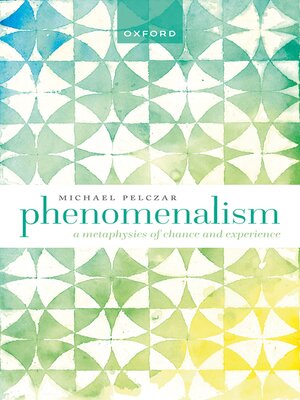 cover image of Phenomenalism